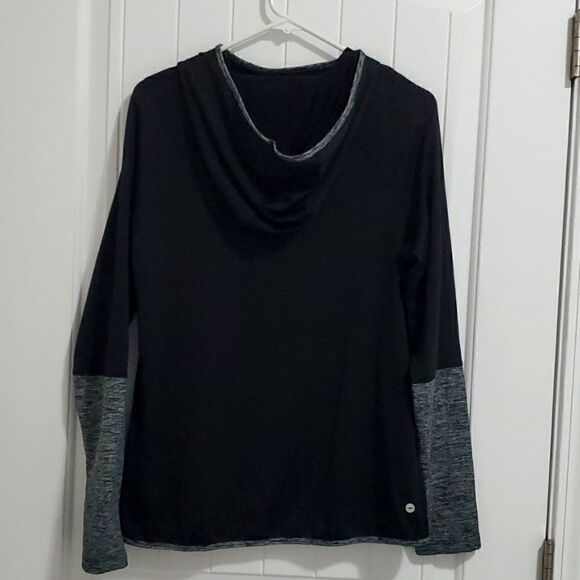 Avia woman's pull over fleece hoodie, size large - Picture 5 of 5